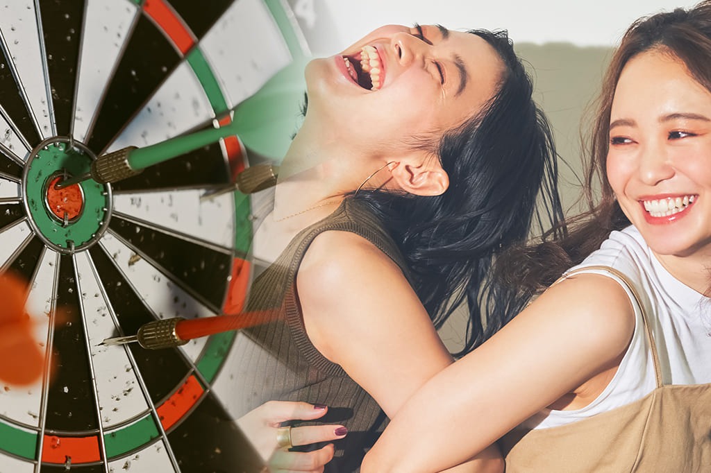 気軽に通えるダーツバー＆エステサロン